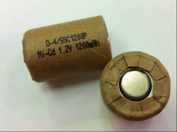 

Банка аккумулятора NI-CD 1300 mAh 1.2 V