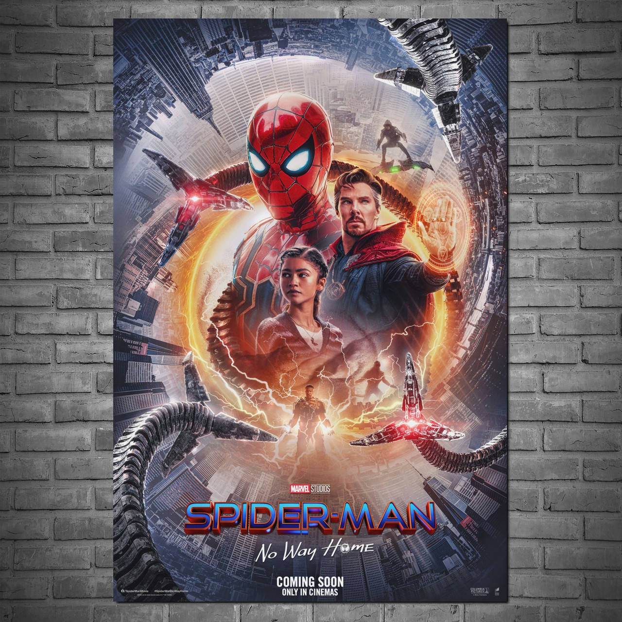 

Плакат "Человек-паук: Нет пути домой, Spider-Man: No Way Home (2021)" (артикул 5550) 42, Полуглянец, 28