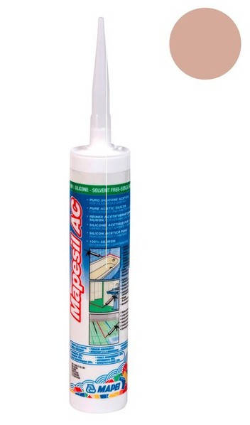 

Клей-герметик силіконовий Mapei Mapesil AC 310мл, 133 Пісок