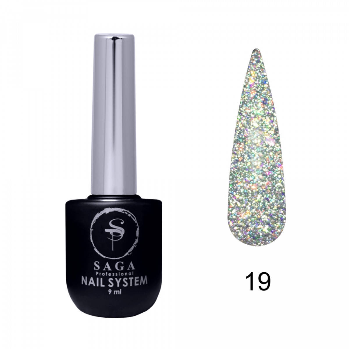 

Гель-лак Феерия от Saga Fiery 19 (светоотражающий гель-лак)