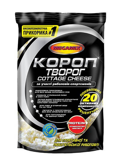 

Прикормка MEGAMIX "Короп Творог" 0,9 кг