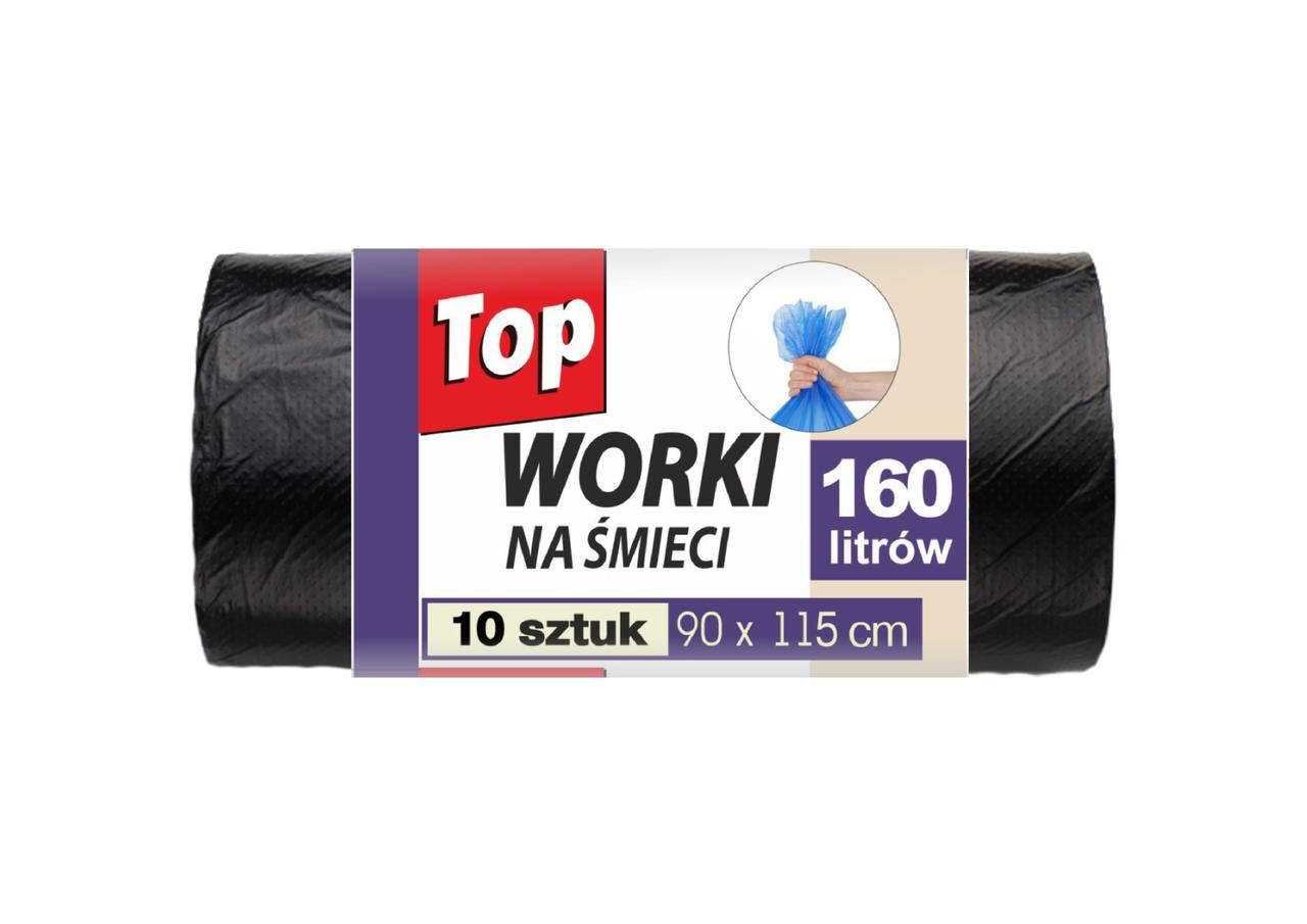 

Пакет для сміття Top R 160л./10шт.,