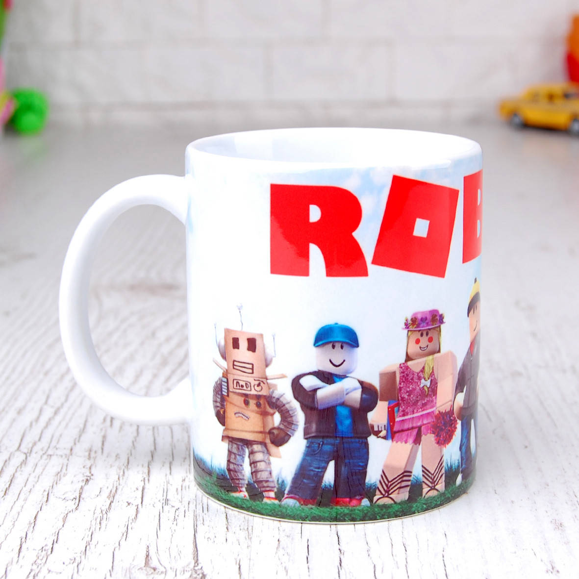 

Чашка Roblox (Роблокс), Белый