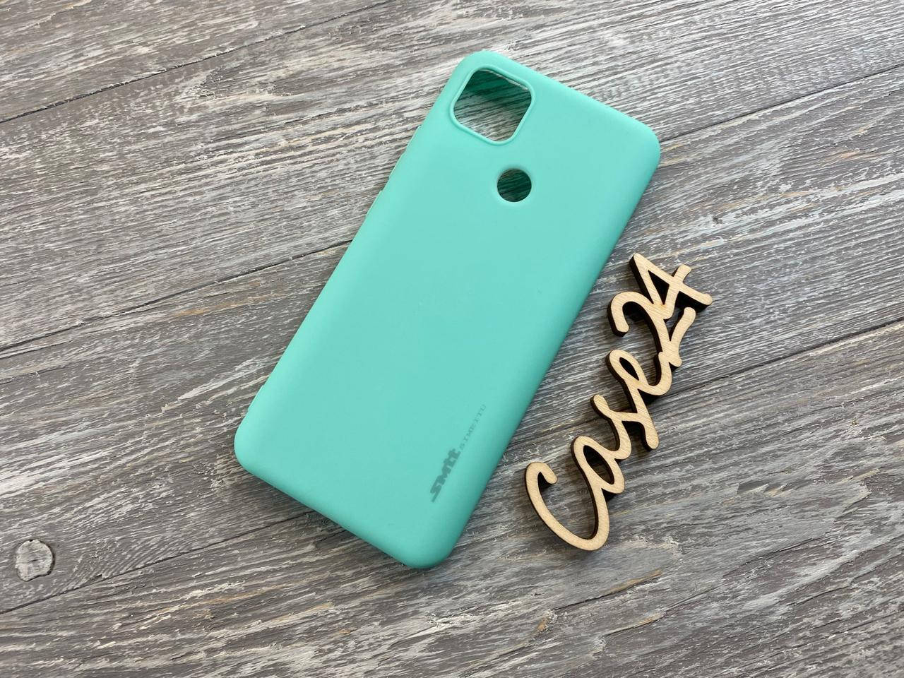

TPU чехол Smitt накладка бампер для Xiaomi Redmi 9C (5 цветов) бирюзовый