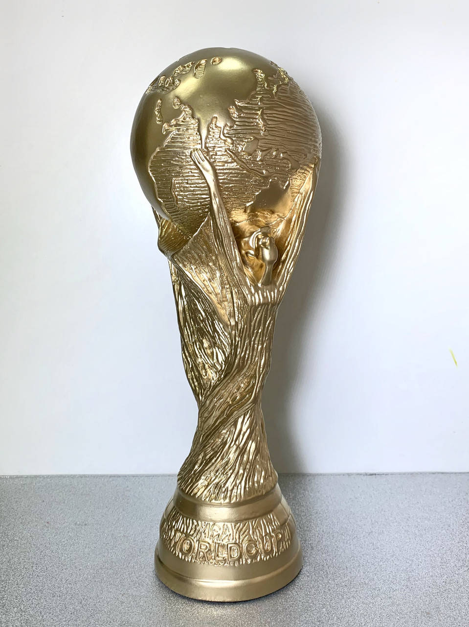 

Футбольный кубок мира ФИФА (The World Cup) 34 см 1900 грамм, Футбольный трофей Подарок футболисту