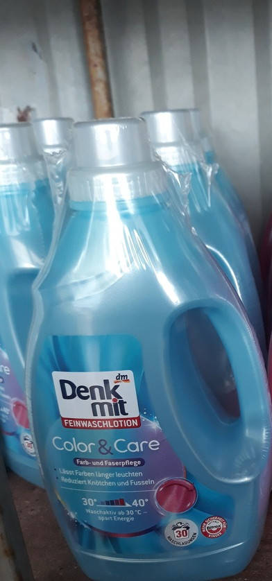 

Гель для стирки тонкого и деликатного текстиля Feinwaschlotion color care1100мл (30 стирок) Denkmit Лосьон