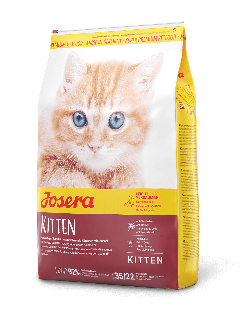 

Сухой корм для беременной, кормящей мамы и котят JOSERA Kitten 10кг