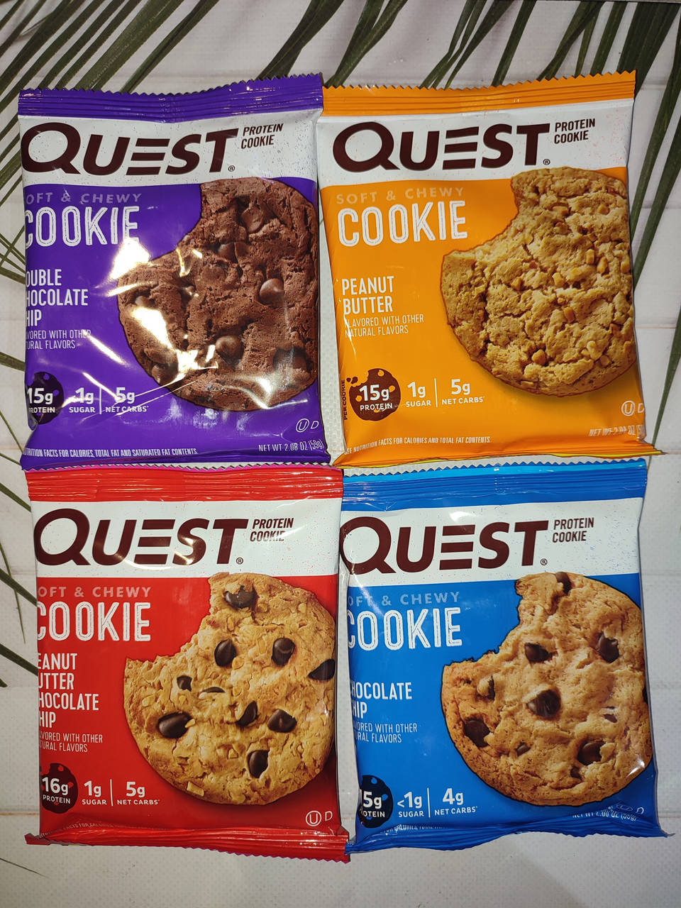 

Quest Nutrition Quest Cookie 58g Protein протеиновые печенья без сахара зеро zero
