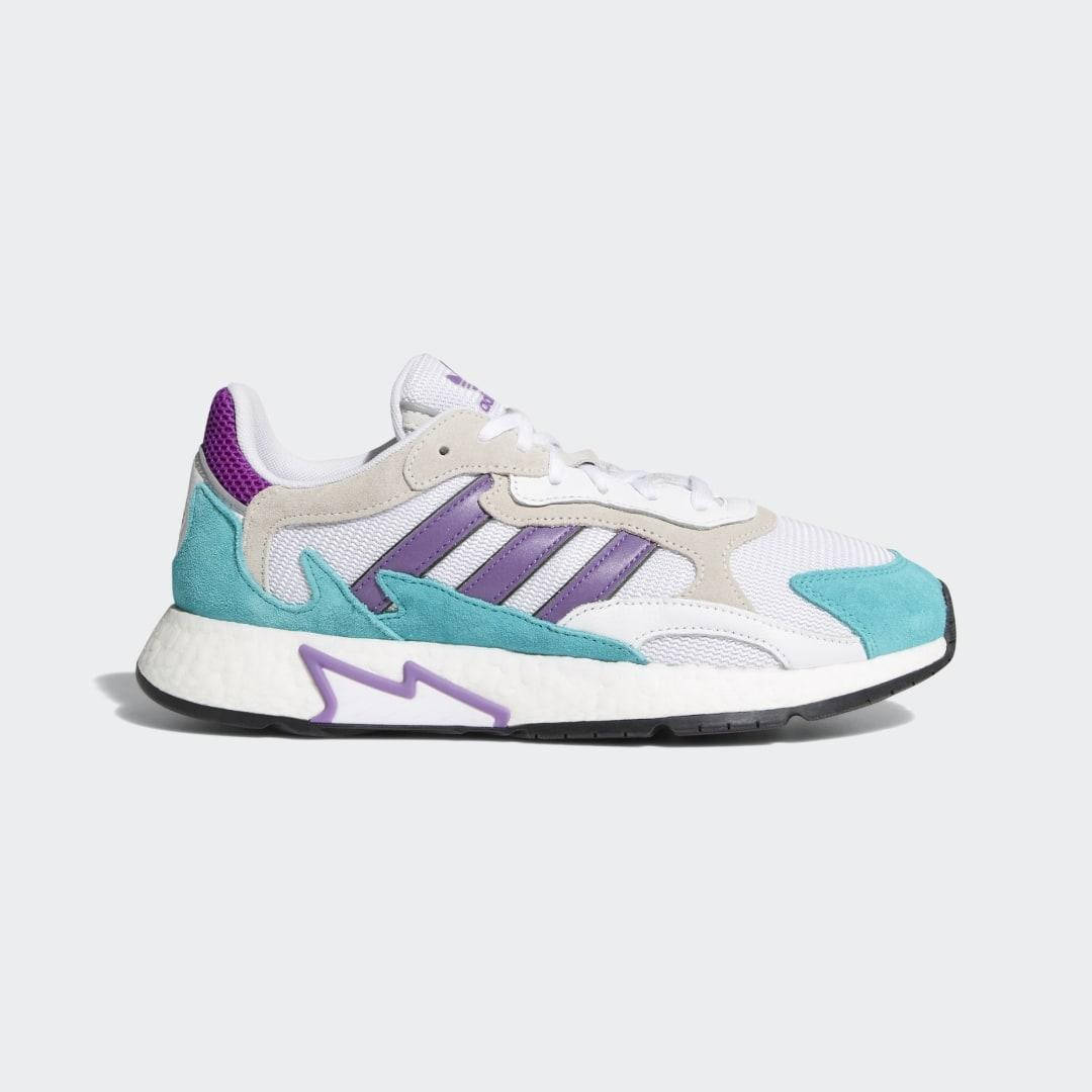 

Кроссовки Adidas TRESC Run White/Violet/Green "Белые/Фиолетовые/Зеленые", Белый