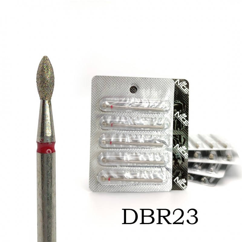 

Алмазная фреза Nice for you DRB23 5 шт, Красный
