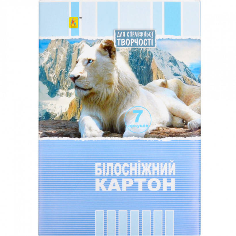 

Белый картон А4 7 листов