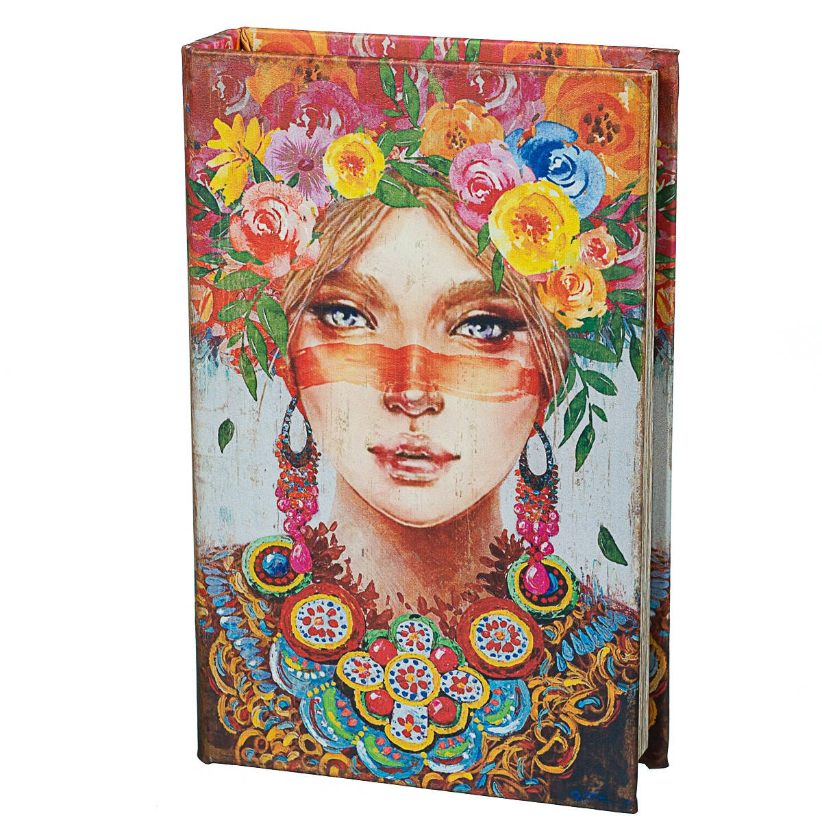 

Книга-сейф на ключе "Девушка весна" 26х17х5 см )0001-013