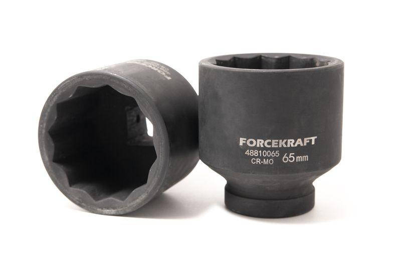 

Головка ударная глубокая 1", 65мм (12гр.) FORCEKRAFT FK-48810065