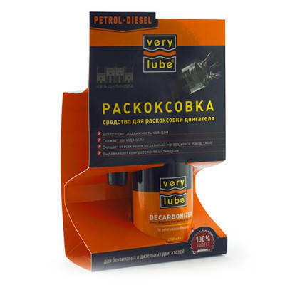 

VERYLUBE Розкоксовка (бензин, дизель) - 250мл..
