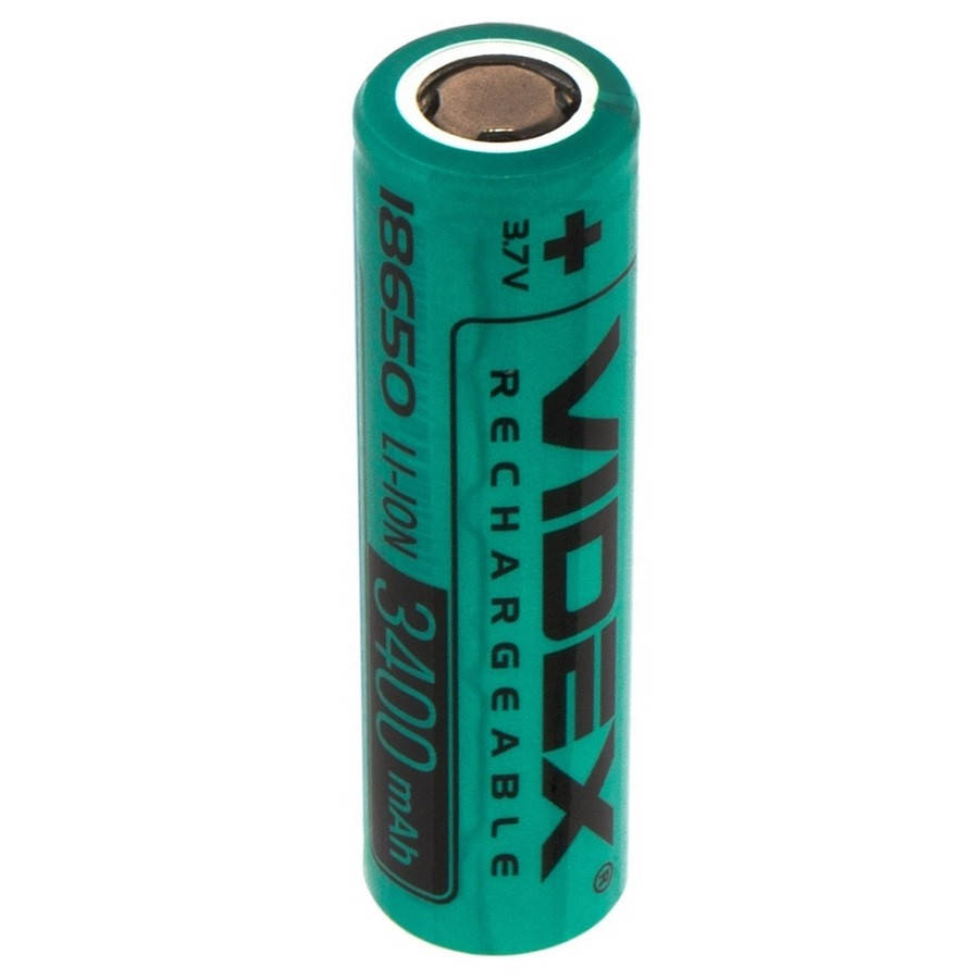 

Аккумулятор Videx Li-Ion 18650 3400mAh (без защиты)