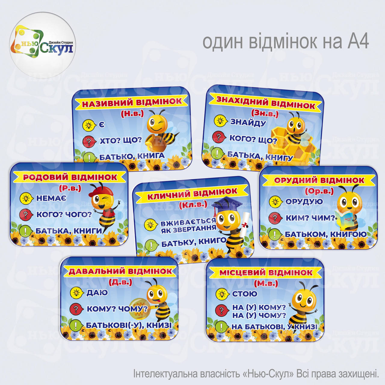 

Відмінки Бджілки