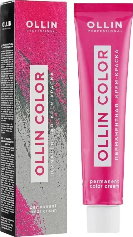 

Перманентная крем-краска для волос Ollin Professional Color 8/21 светло-русый фиолетово-пепельный 100 мл