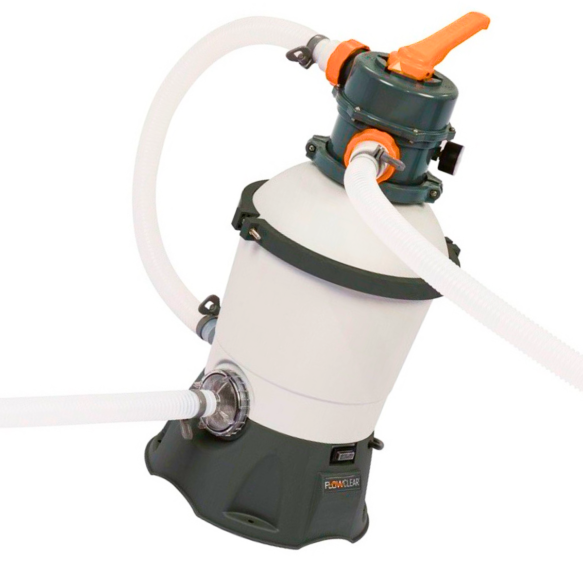 

Фильтр насос песочный для каркасного бассейна Bestway FlowClear 58515 (3 м3/ч). Подходит для Intex