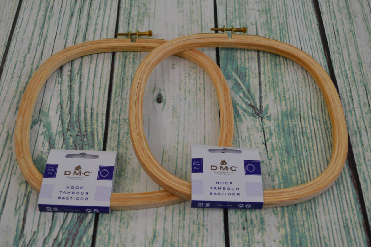 

Пяльцы деревянные с винтом квадратные DMC 21х21см (указан размер диагоналей)