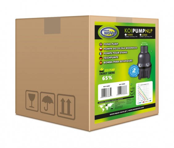 

NLP-30000 Насос Aqua Nova 30000L/H 200W выход 110 мм