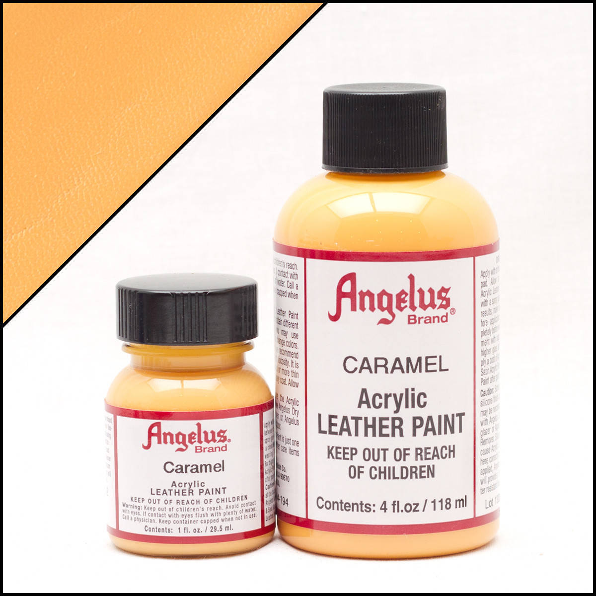 

Краска для кожи Angelus Caramel (карамельный цвет)