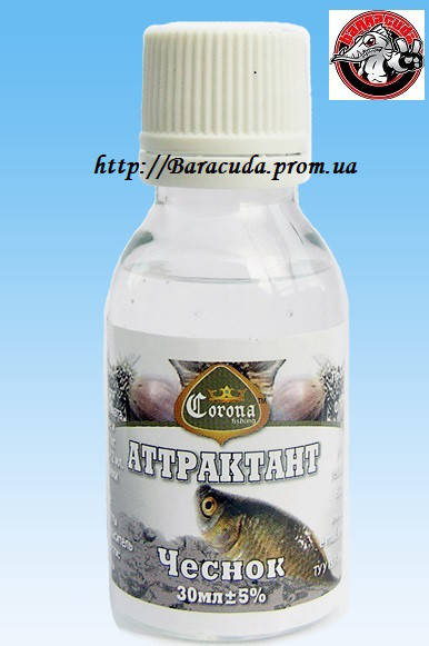 

Аттрактант с капельницей 30 мл Сorona Чеснок