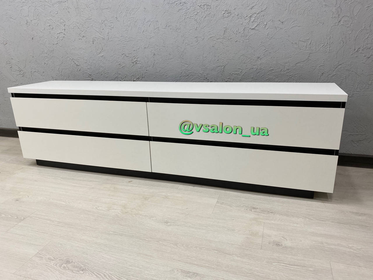 

Белая тумба комод под телевизор V559