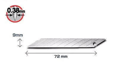 

Лезвие OLFA DKB-5 9мм 5шт OF-DKB-5