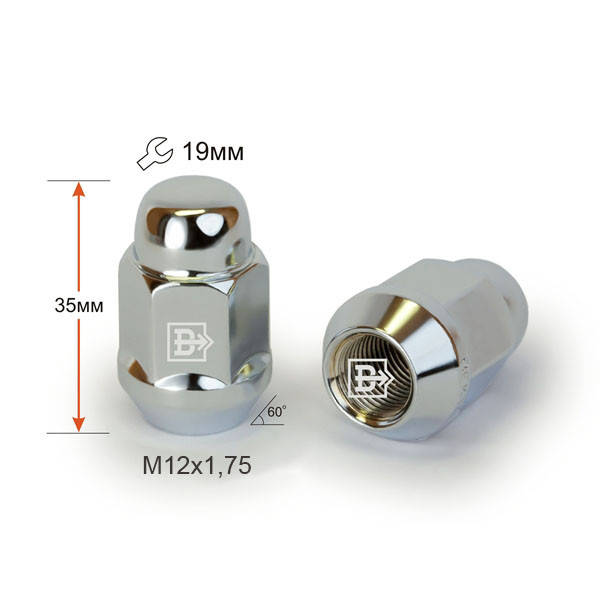 

Гайка M12X1,75