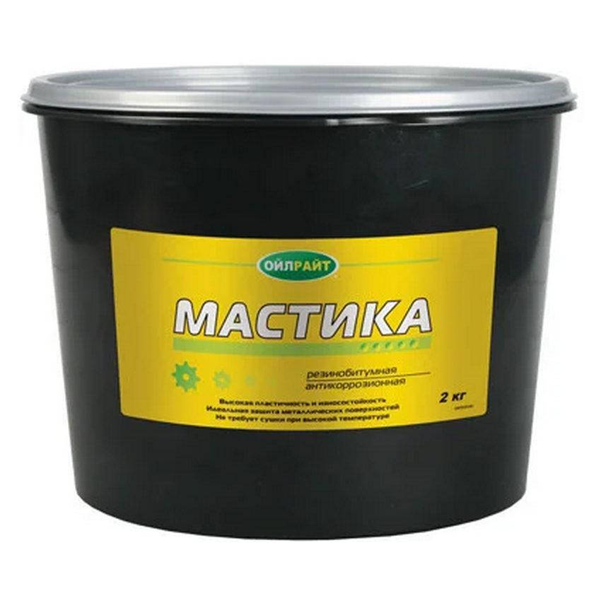

Мастика резинобитумная 2кг Ойлрайт (Oilright), Черный