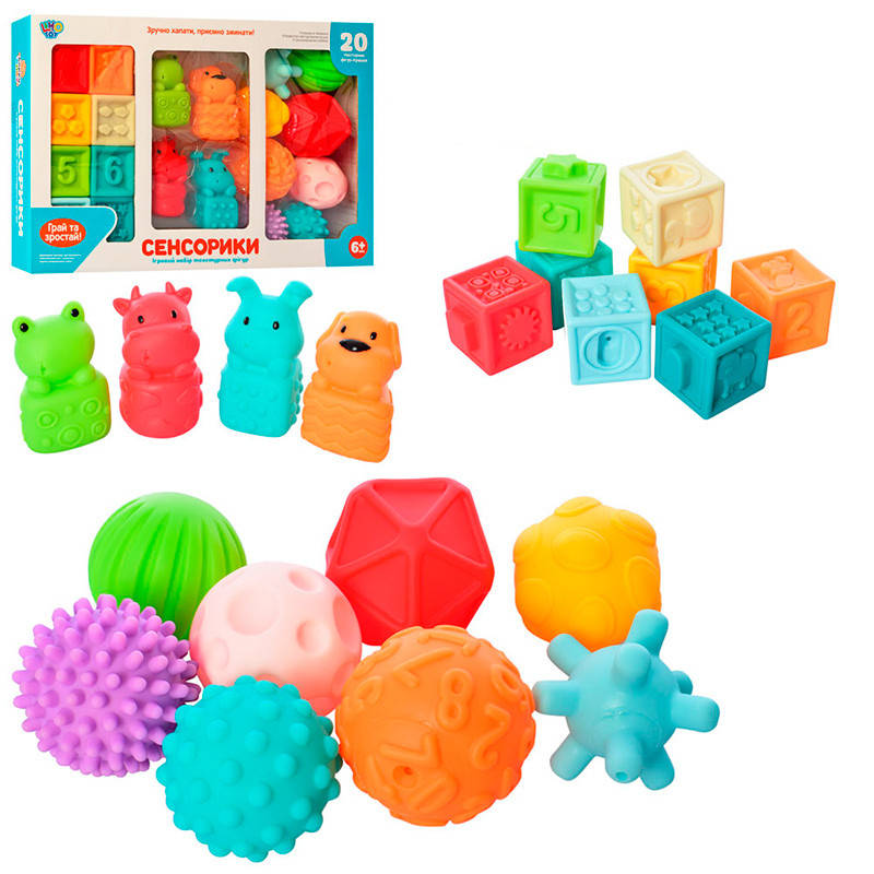 

Игровой набор для купания "Сенсорики" HB0011, Разные цвета