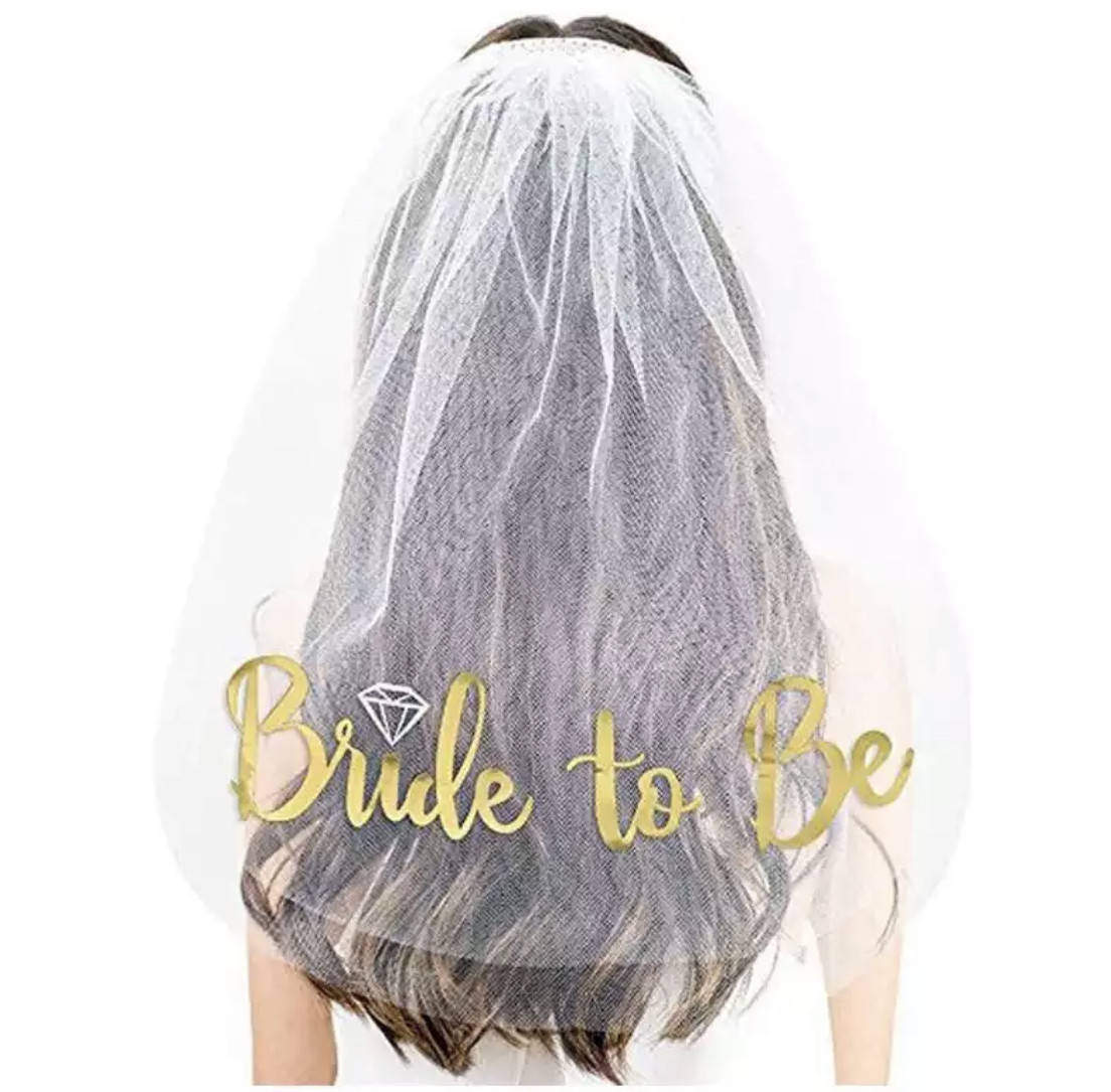 

Фата для девичника Bride to be