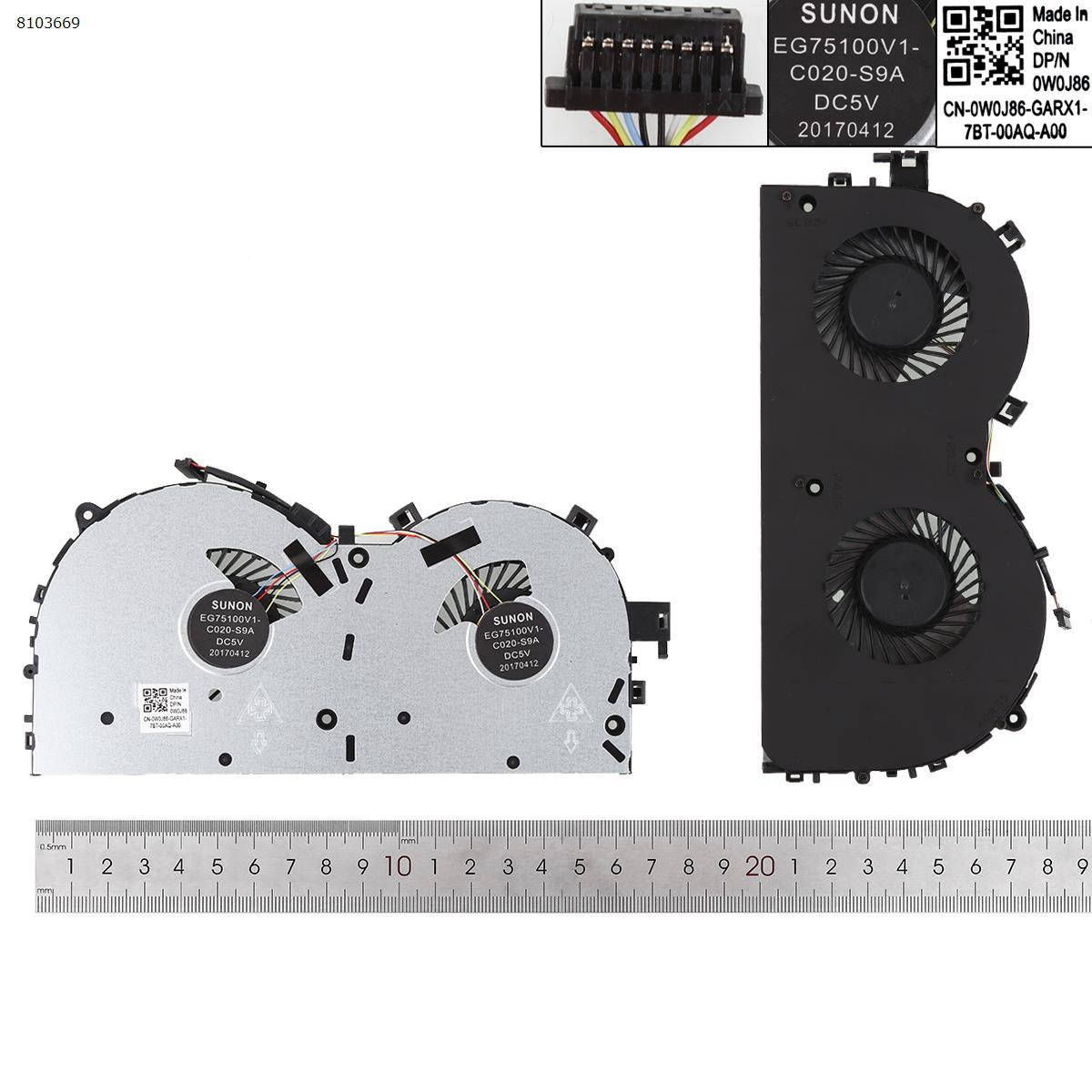 

Вентилятор кулер для Lenovo Legion Y520-15IKBN Type 80WK, (1050Ti GPU, 5F10N00256, DC28000D6S1,
