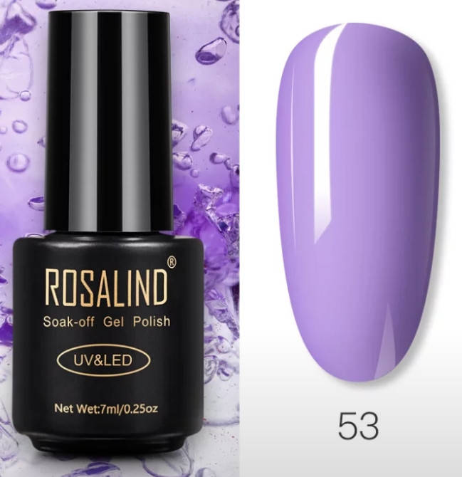 

Гель лак Rosalind, 7 мл.