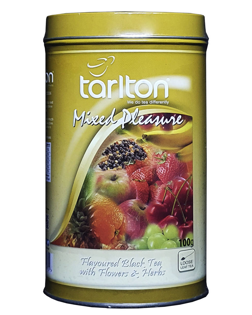 

Чай черный Фруктовое наслаждение Tarlton Black Tea Mixed Pleasure ж/б 100 г (54321)