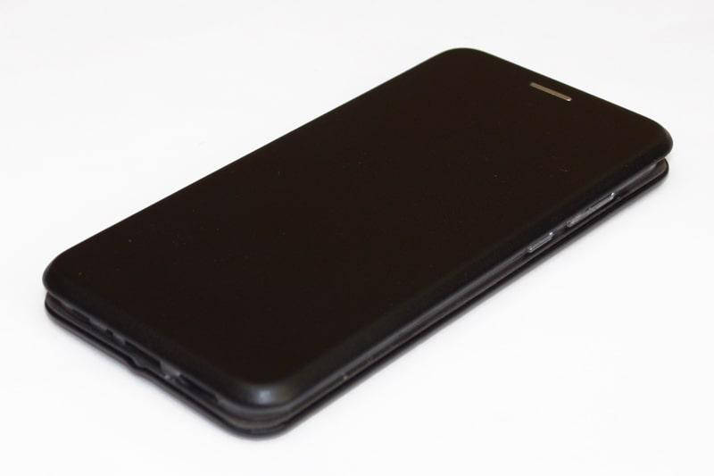 

Чехол книжка Level для Huawei P Smart 2017 FIG-LX1 Экокожа Черный