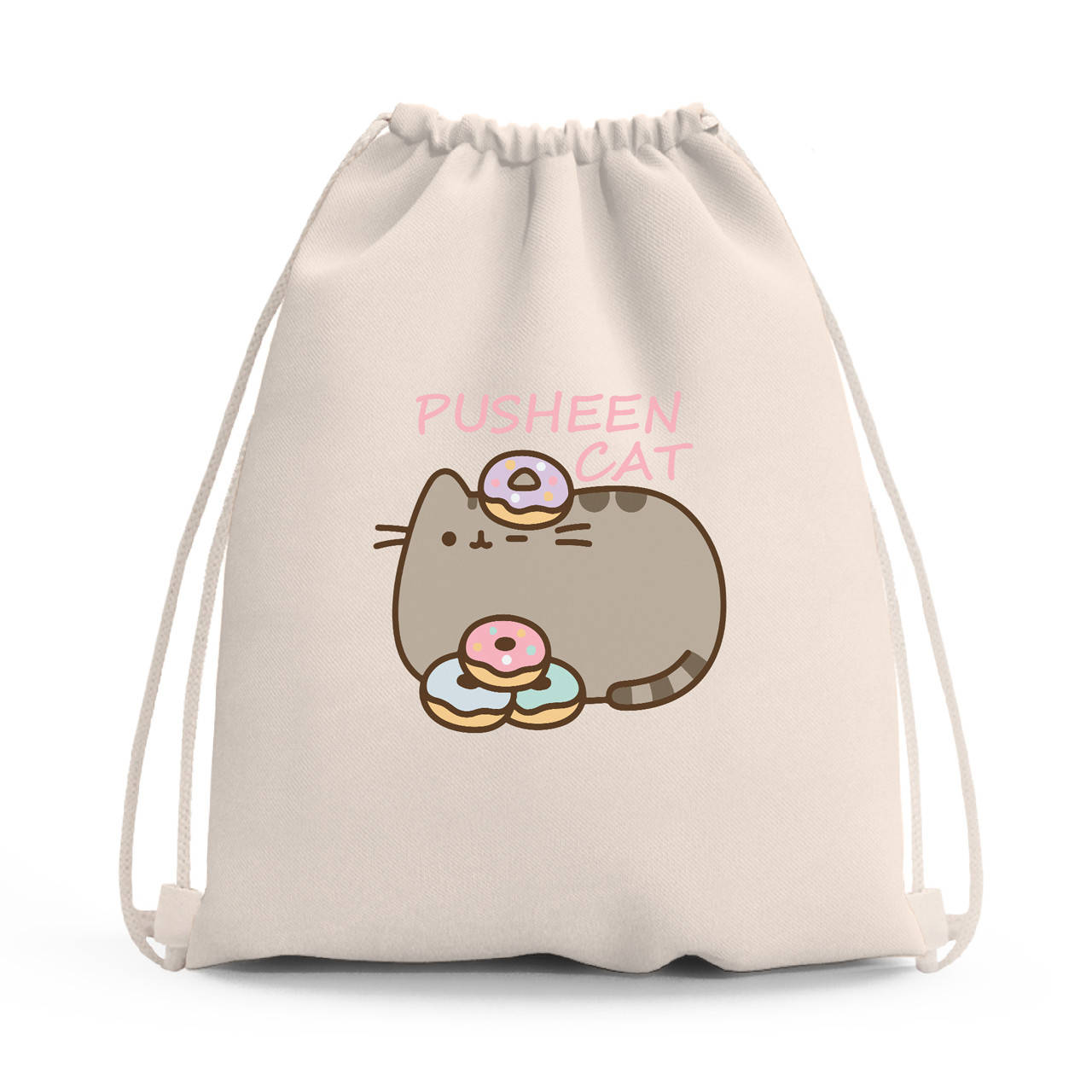 

Сумка для обуви Кот Пушин (Pusheen Cat) сумка-рюкзак детская (10428-3346)