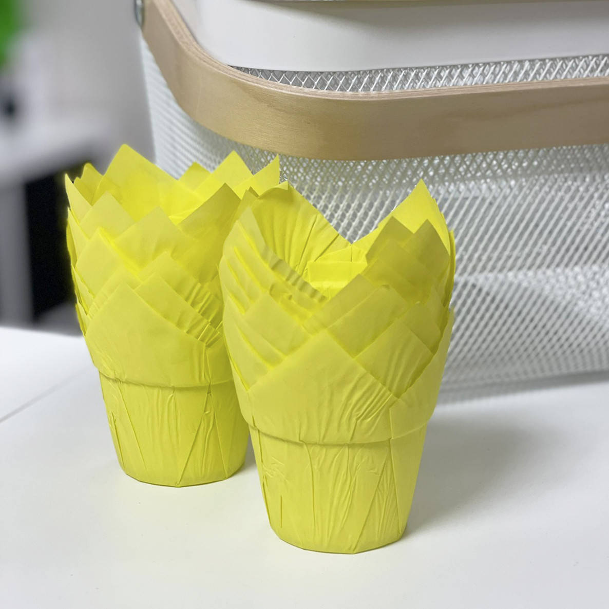 

Капсула плотная для кексов (тюльпан желтый) (10 шт.)