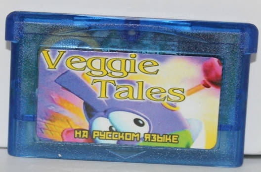 

Картридж для GameBoy Advance, игры на GBA, "Veggie Tales"