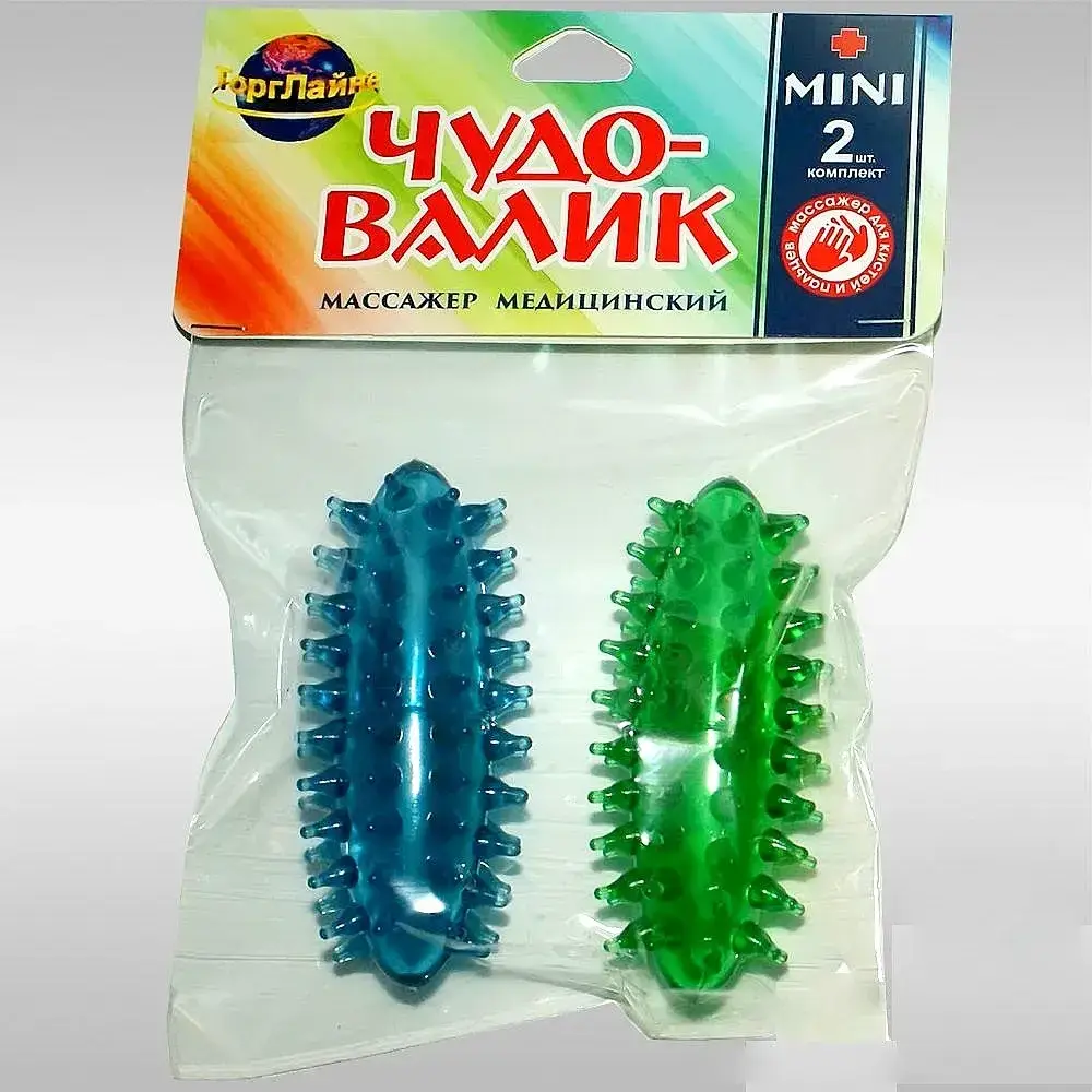 

Массажер медицинский Мини Чудо-Валик (2 шт), Разные цвета