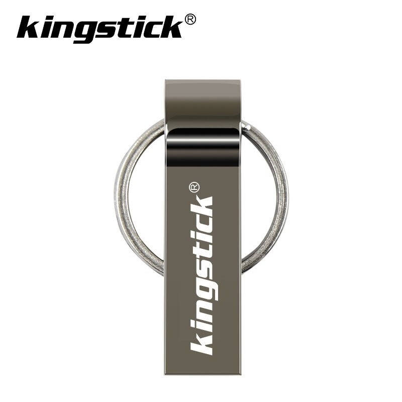 

USB флешка 32 GB. Металлический водонепроницаемый корпус, Серый