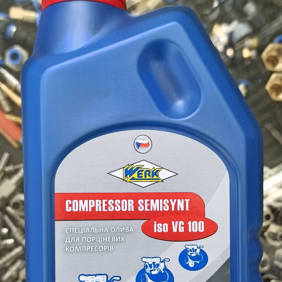 

Масло для поршневых компрессоров iso VG 100 Werk