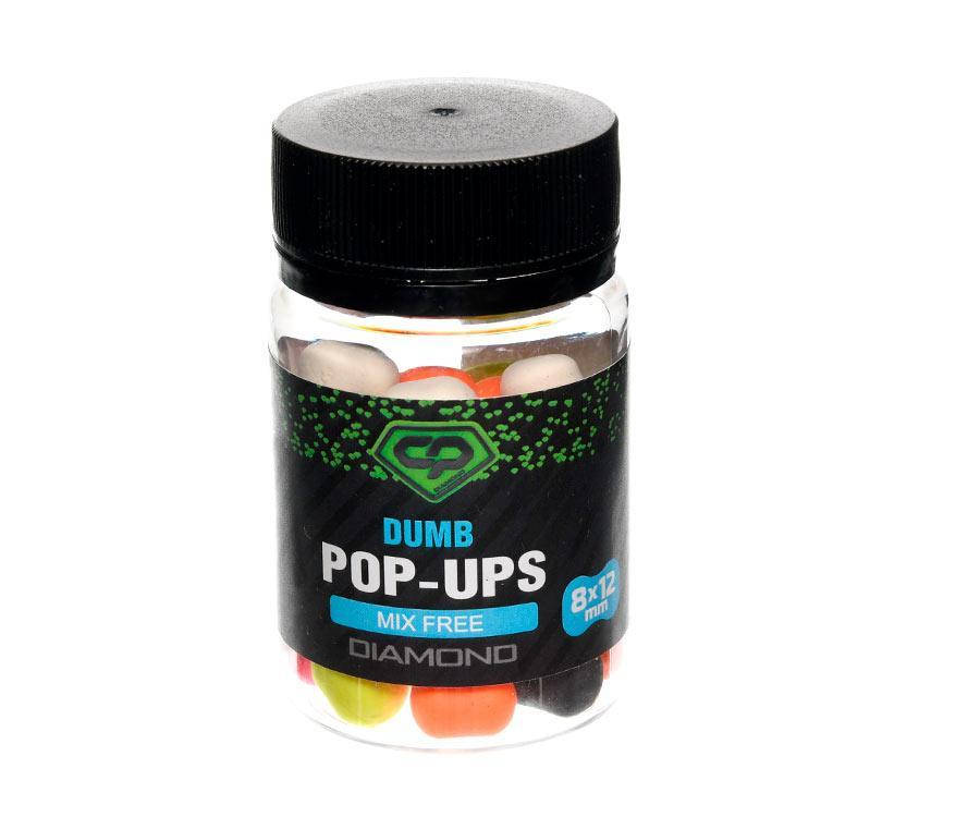

Бойлы Carp Pro Diamond Dumb Pop-Ups MIX Free 8/12мм