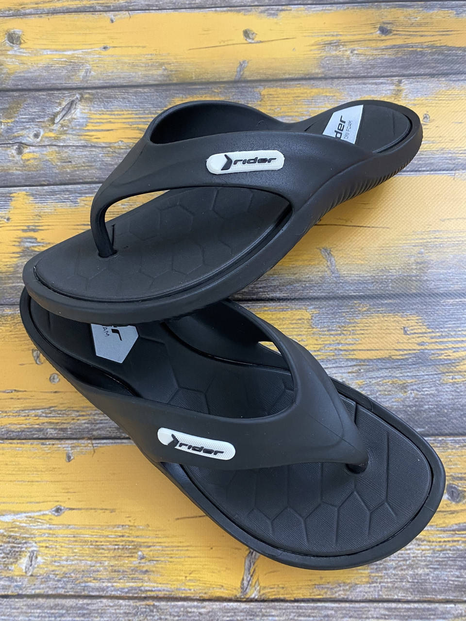 

Мужские вьетнамки Rider только 42 (26,8см) маломерки на размер., Черный