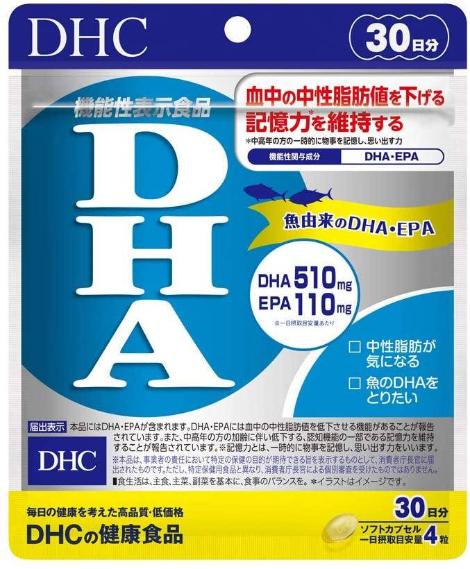 

DHC DHA + EPA Omega-3 рыбий жир, Япония, 120 капсул на 30 дней