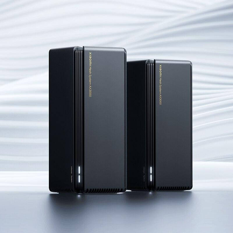 

Роутер Xiaomi Mi Mesh System AX3000 2-Pack black