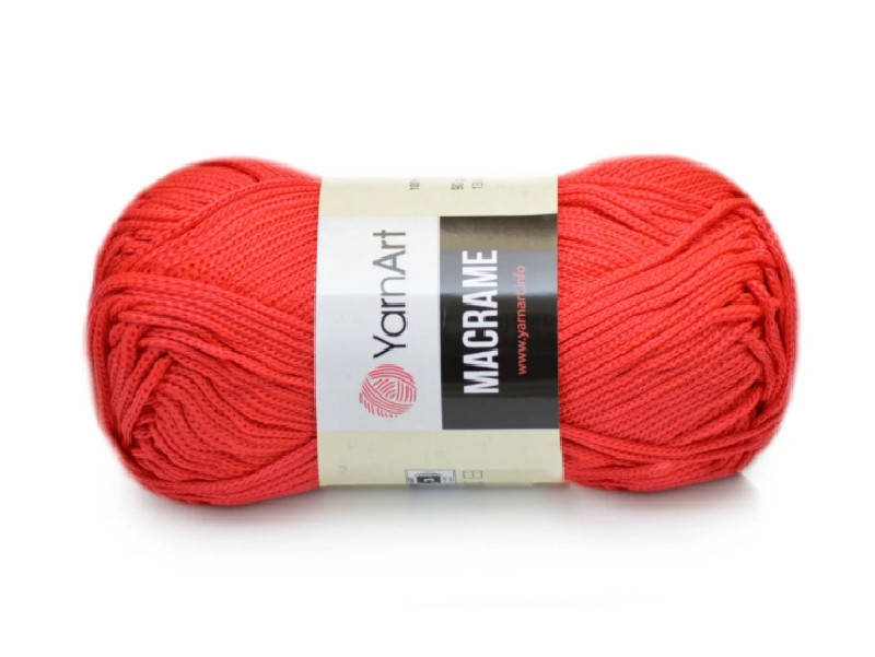 

YarnArt Macrame, Красный №163