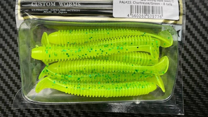 

Силиконовая приманка Силикон Swing Impact 3.5" (8шт в уп.) Pal#23: Chartreuse/Green