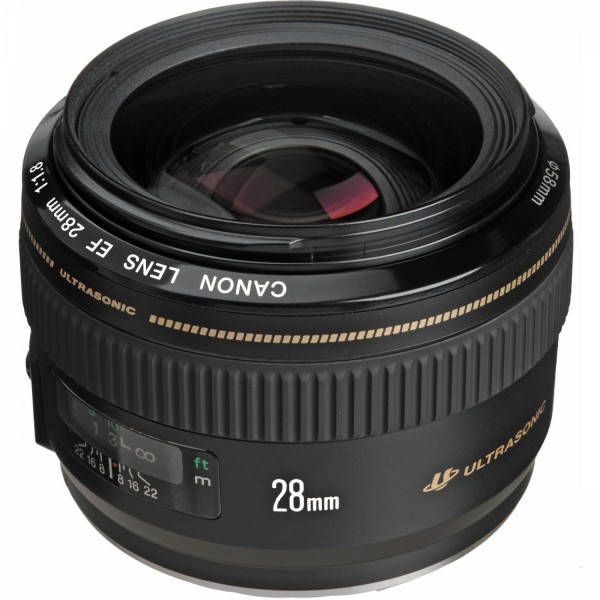 

Объектив Canon EF 28 mm F/1.8 USM