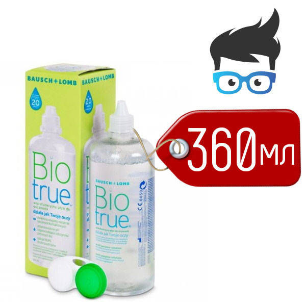 

Растворы для линз "Bausch & Lomb" Biotrue 360 мл (Биотру)